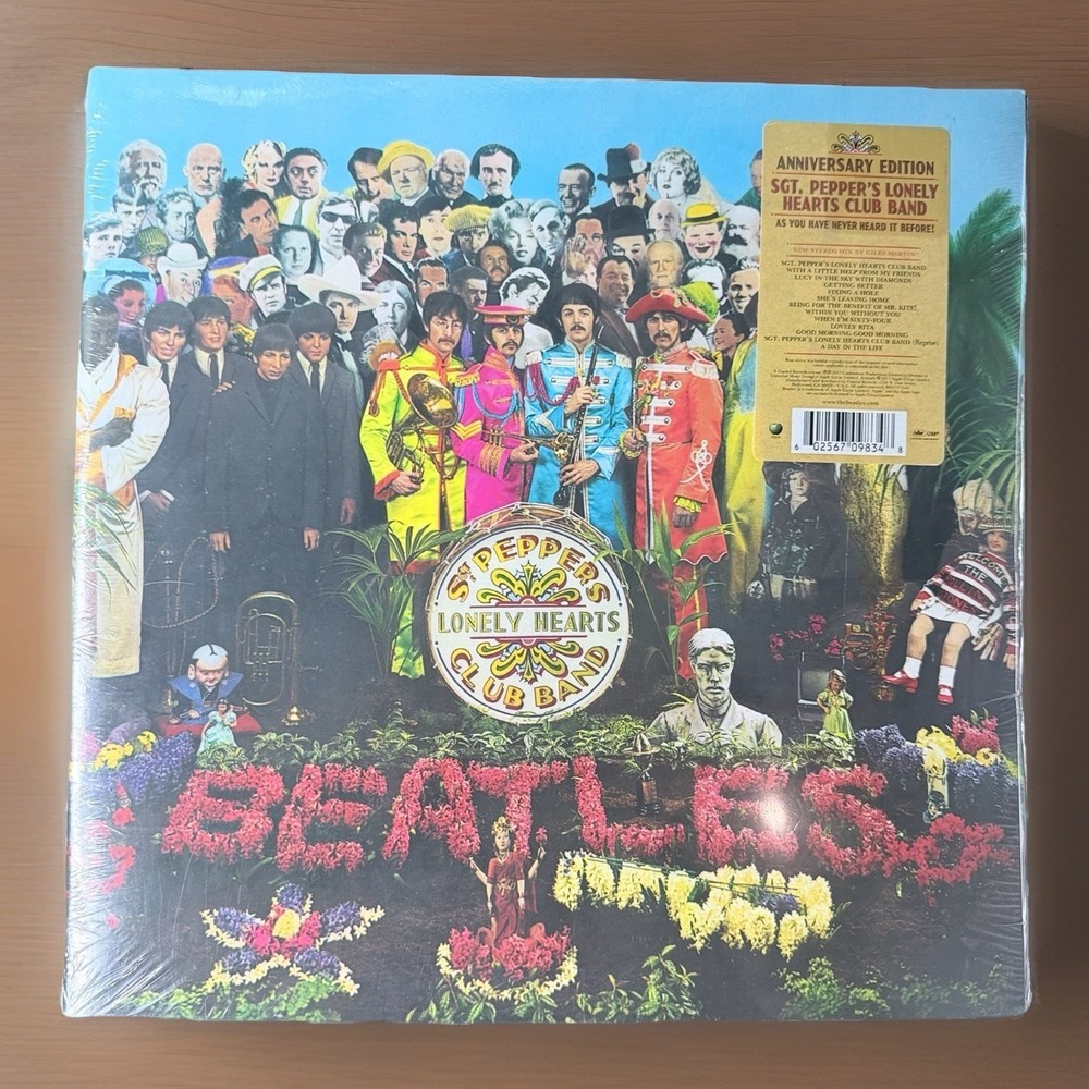 Beatles 2017 Sgt Peppers Lonely Hearts Club Band Vinyl Lp Record Anniv. Sealed